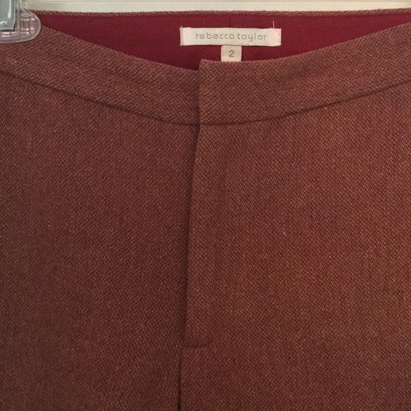 Rebecca Taylor Wool & Lace Pant - Picture 2 of 4